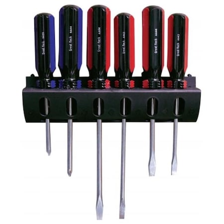 Great Neck Great Neck Saw 6 Piece Slotted & Phillips Screwdriver Set AAR6 AAR6